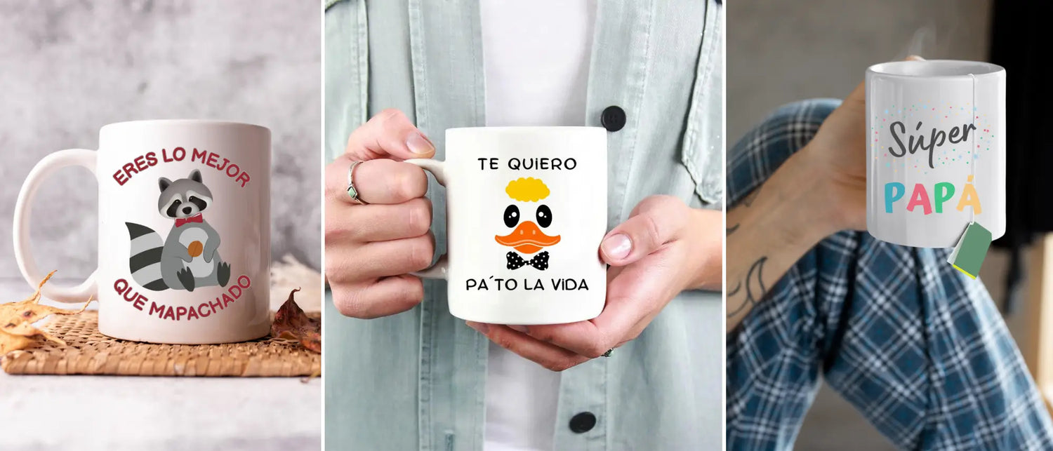 Tazas con mensajes divertidos y originales para regalar