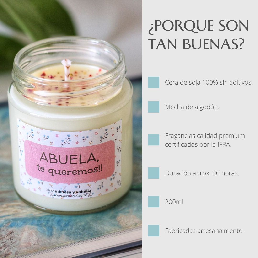 VELA "ABUELA, TE QUEREMOS"