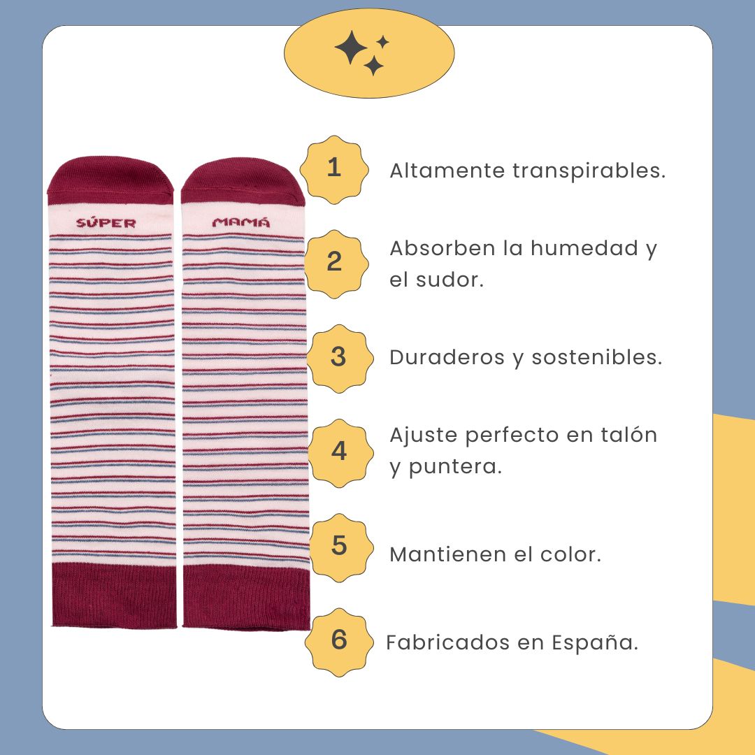 CALCETINES "SÚPER MAMÁ"
