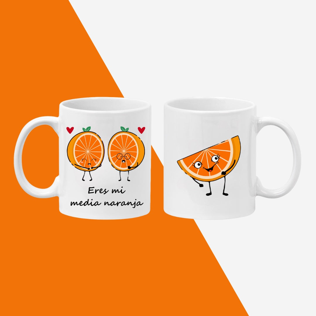 TAZA "ERES MI MEDIA NARANJA" - AUSARDIA
