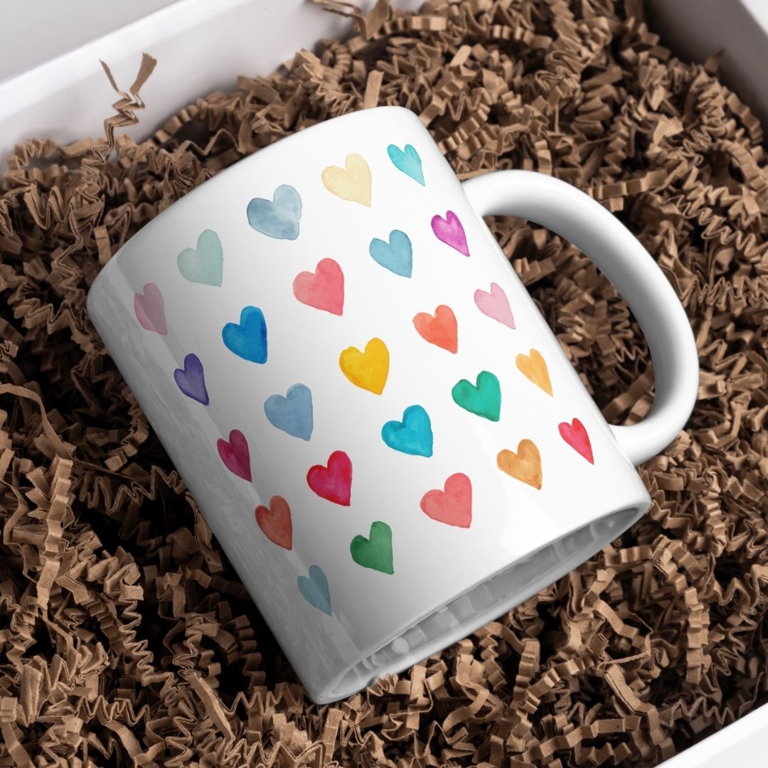 TAZA "MAMI, TE QUIERO CON TODO MI CORAZÓN"