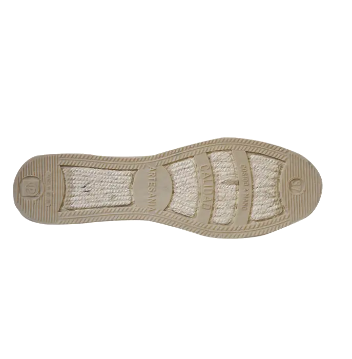 Alpargatas Mykonos Rayas Azul Rojo - Alpargatas