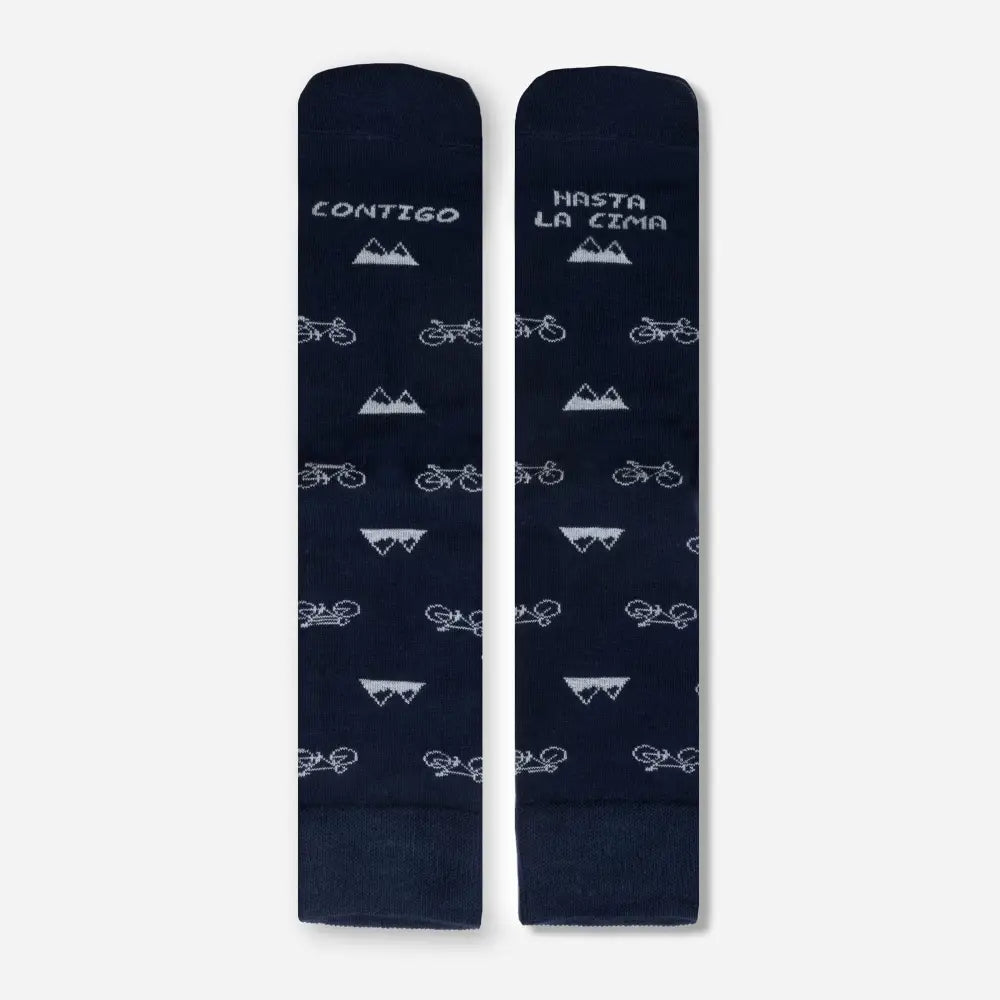 Calcetines bicicletas divertidas