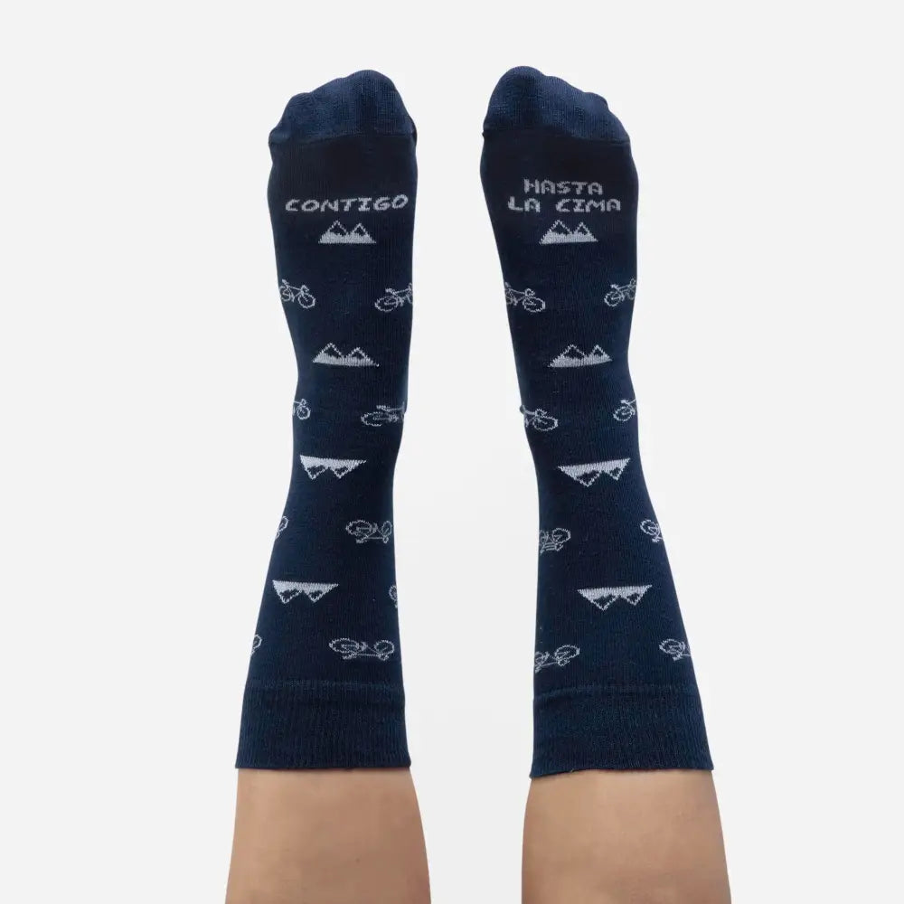 Regalar calcetines divertidos CALCETINES CONTIGO HASTA LA CIMA