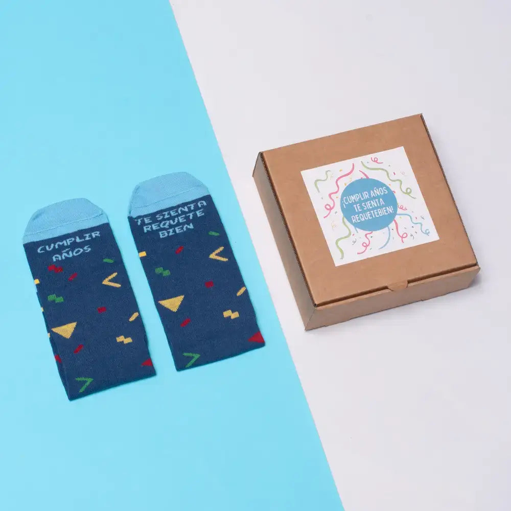 CALCETINES REGALO CUMPLEAÑOS