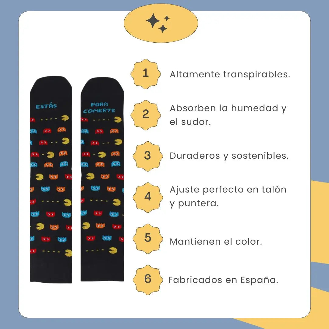 Calcetines Estás Para Comerte - Caja regalo kraft personalizable