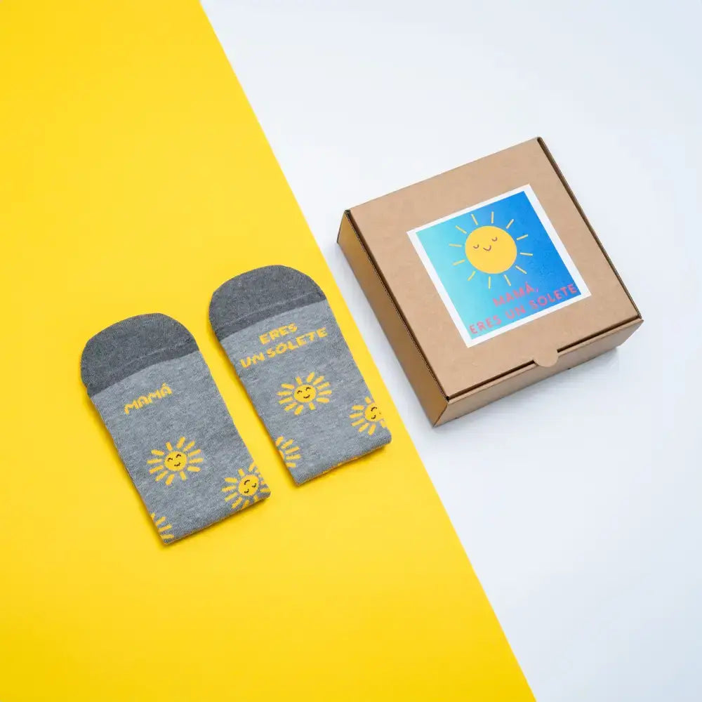 calcetines con mensaje para mama