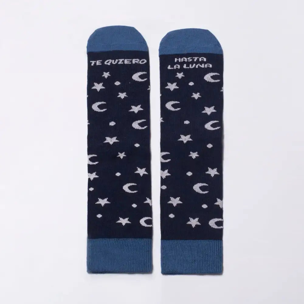 calcetines te quiero hasta la luna