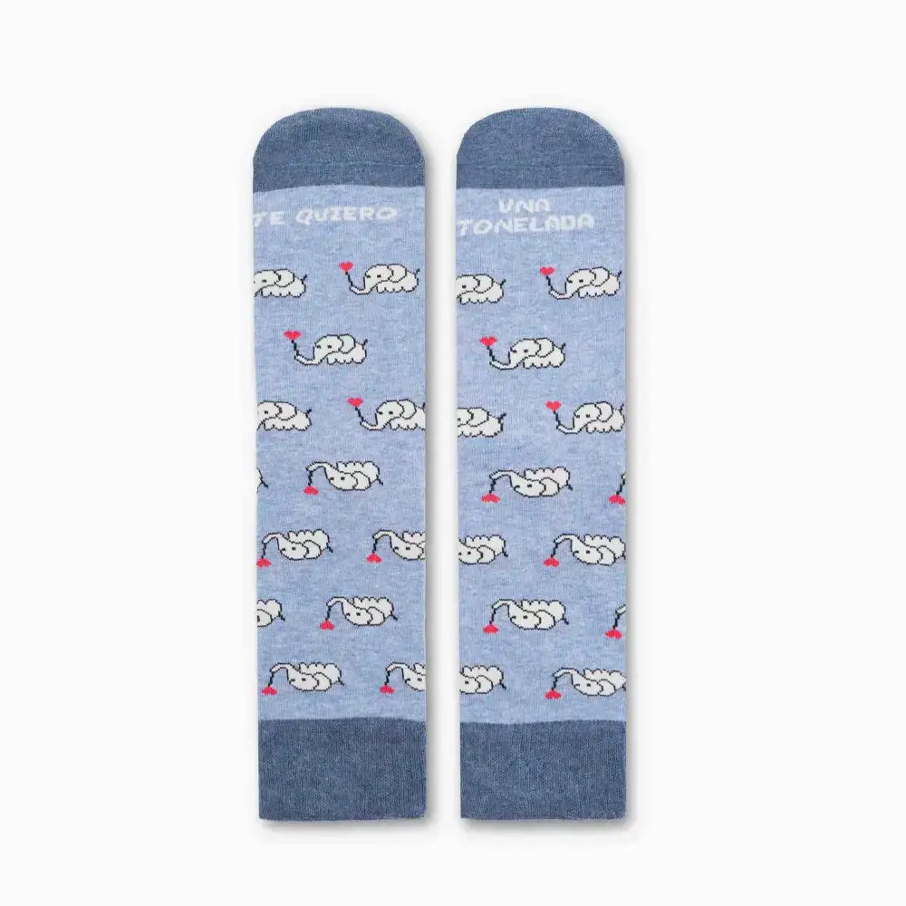calcetines con mensajes chulos