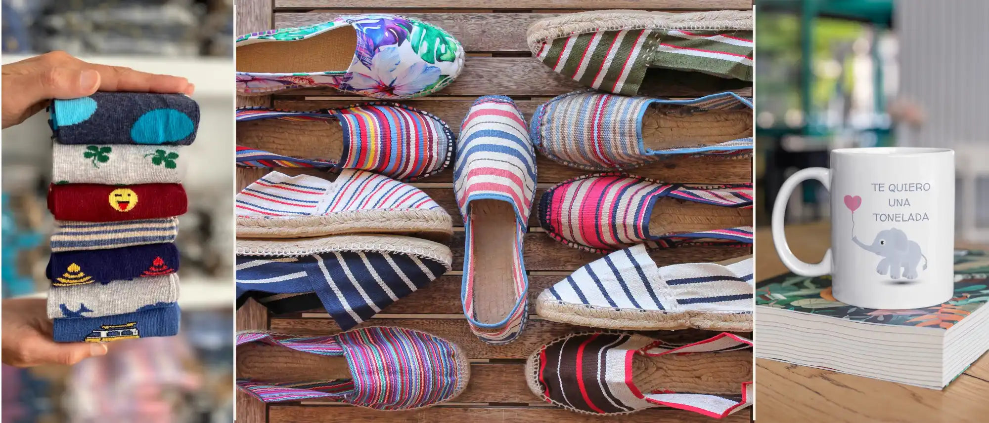 Zapatos de alpargata variados.