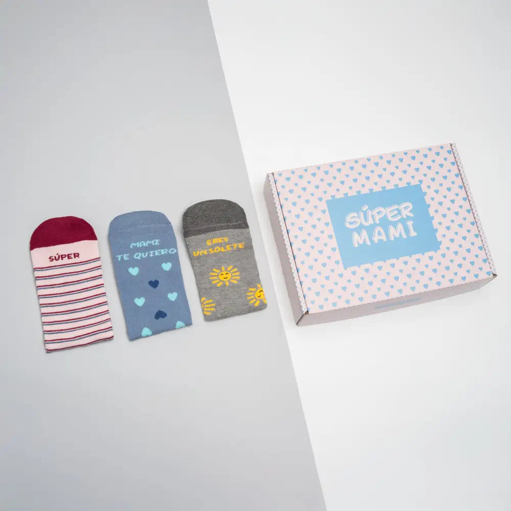 PACK ’SÚPER MAMI’ - 35/40 - Calcetines