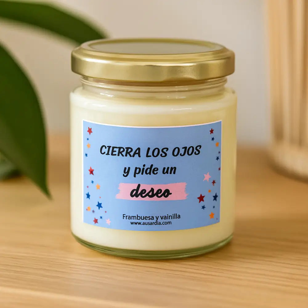 Vela de soja perfumada