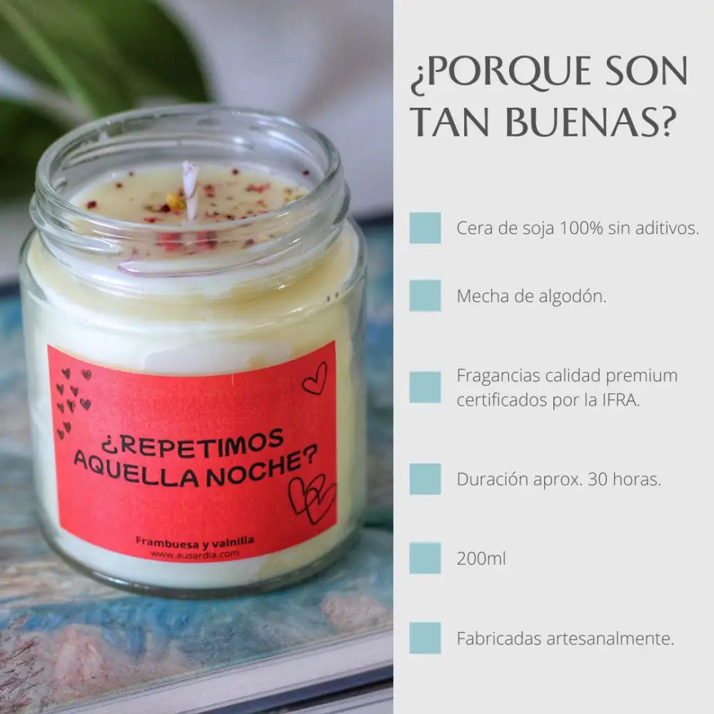 VELA ’¿REPETIMOS AQUELLA NOCHE?’ - Velas
