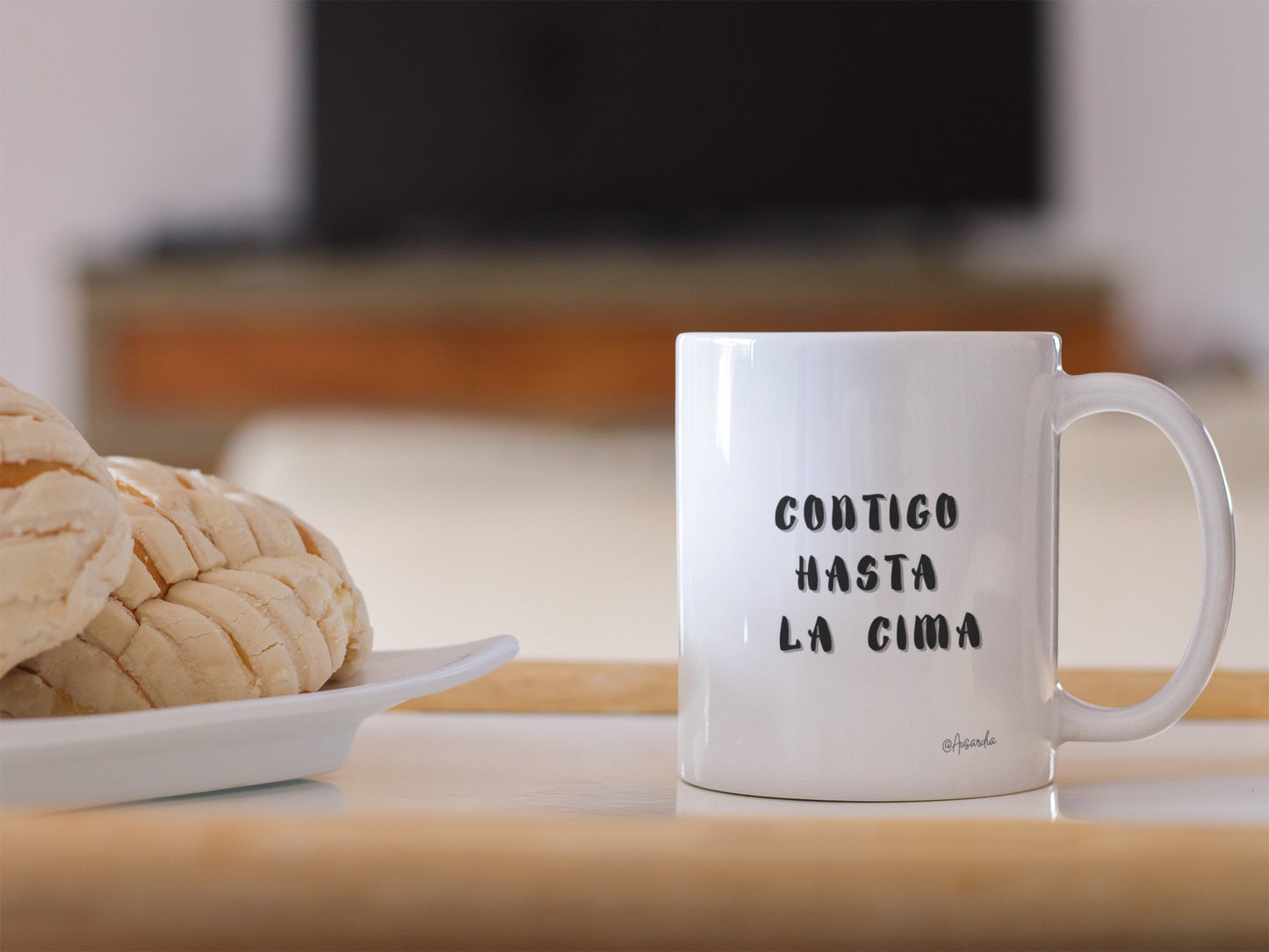 TAZA "CONTIGO HASTA LA CIMA" - AUSARDIA