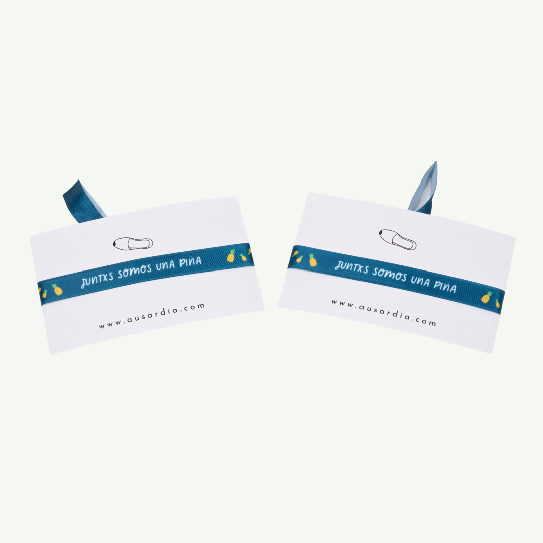 PACK "JUNTXS SOMOS UNA PIÑA" + PULSERAS + LLAVEROS
