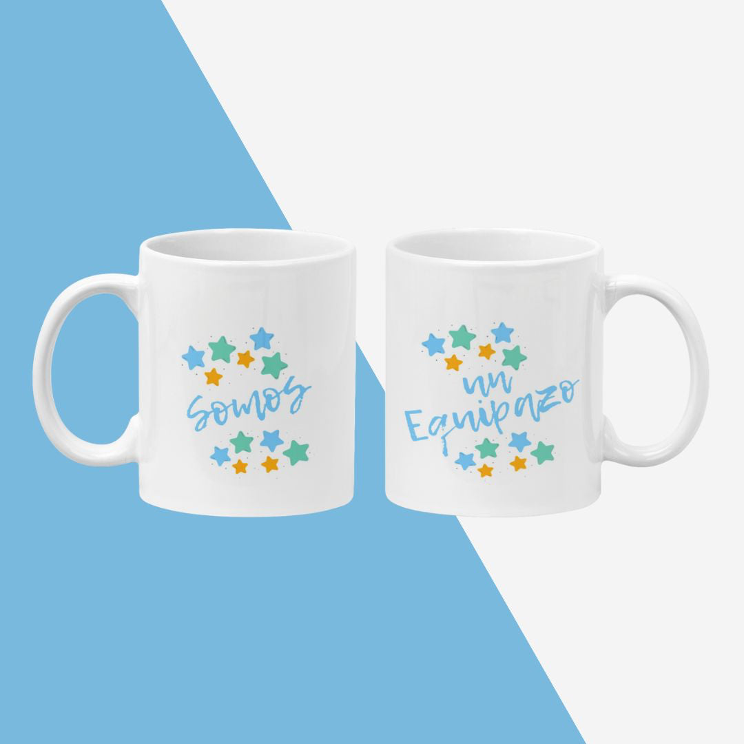 PACK 2 TAZAS "SOMOS UN EQUIPAZO"