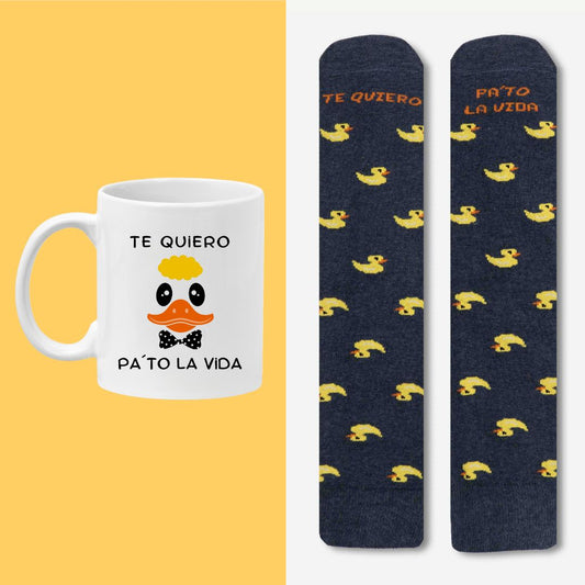 CALCETINES TAZA PA´TO LA VIDA Regalo Genial