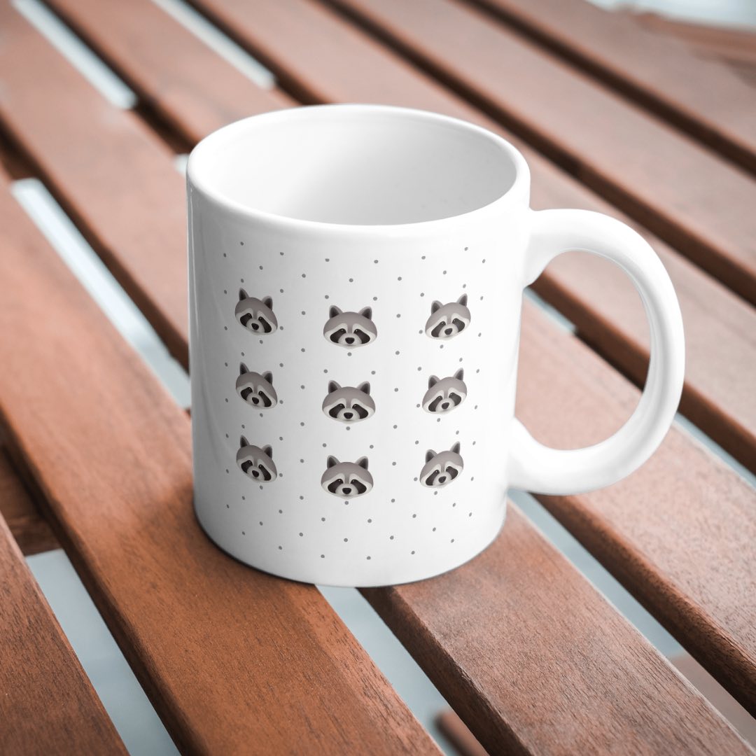 SET TAZA CALCETINES MAPACHES