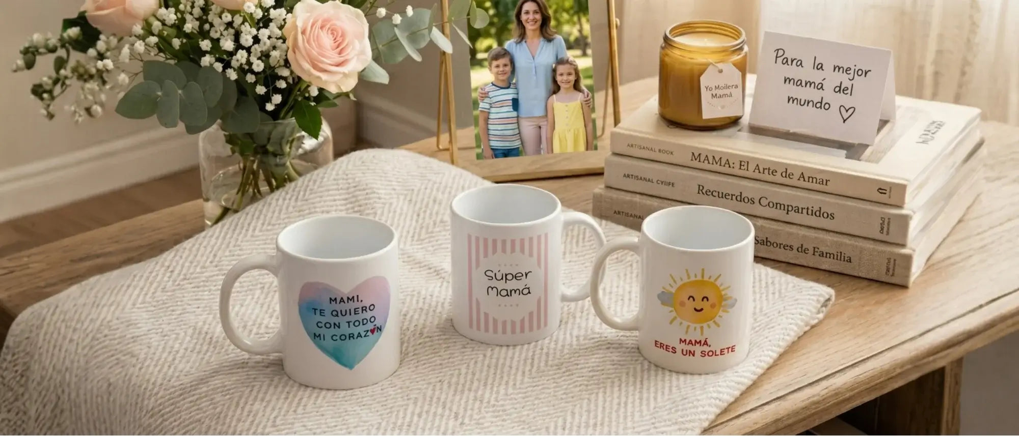 Tazas con mensaje para regalar a mamá - regalo original - AUSARDIA