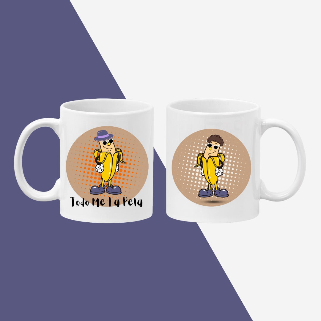 TAZA "TODO ME LA PELA"