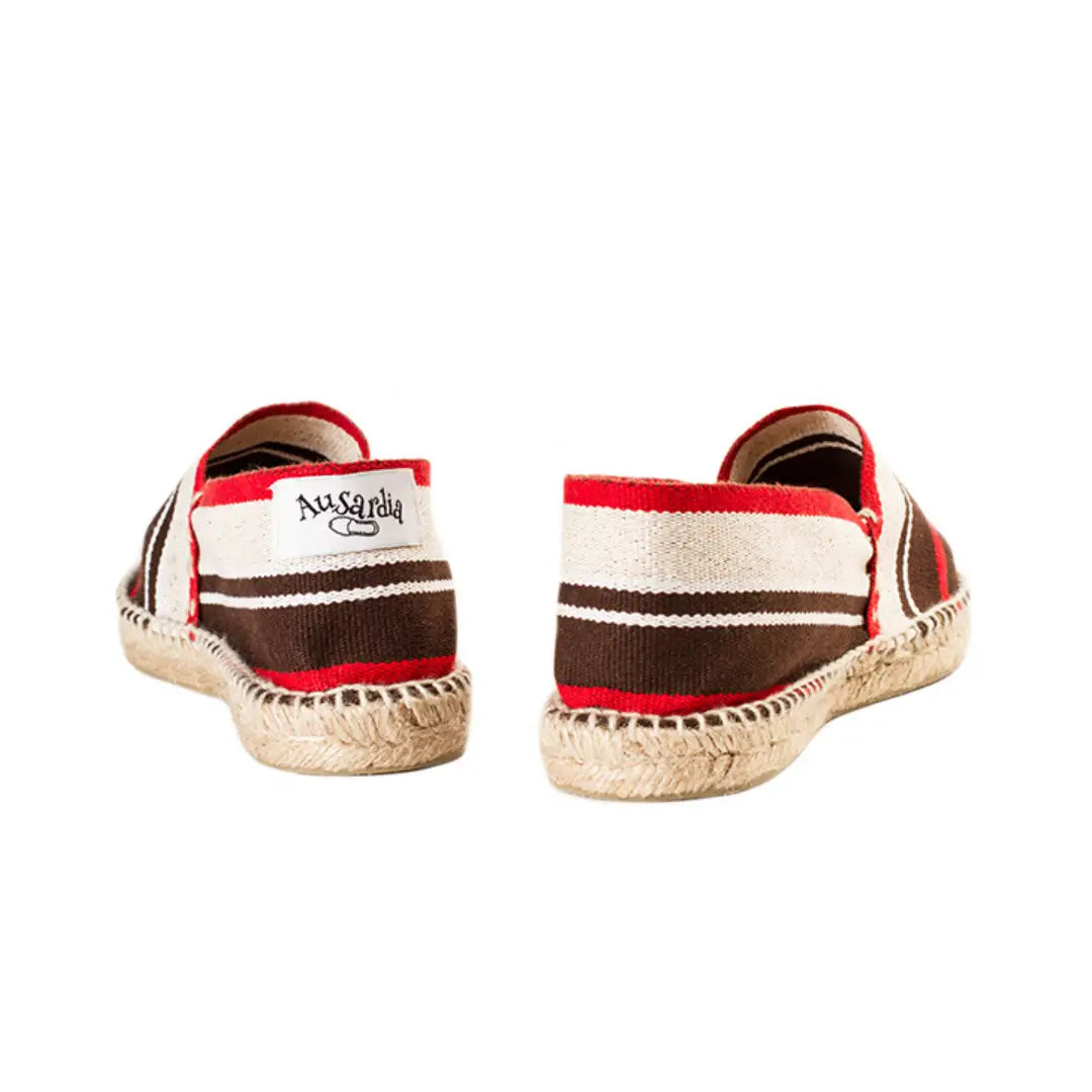 Alpargatas Finestrat Rayas Marrón Beige - Alpargatas
