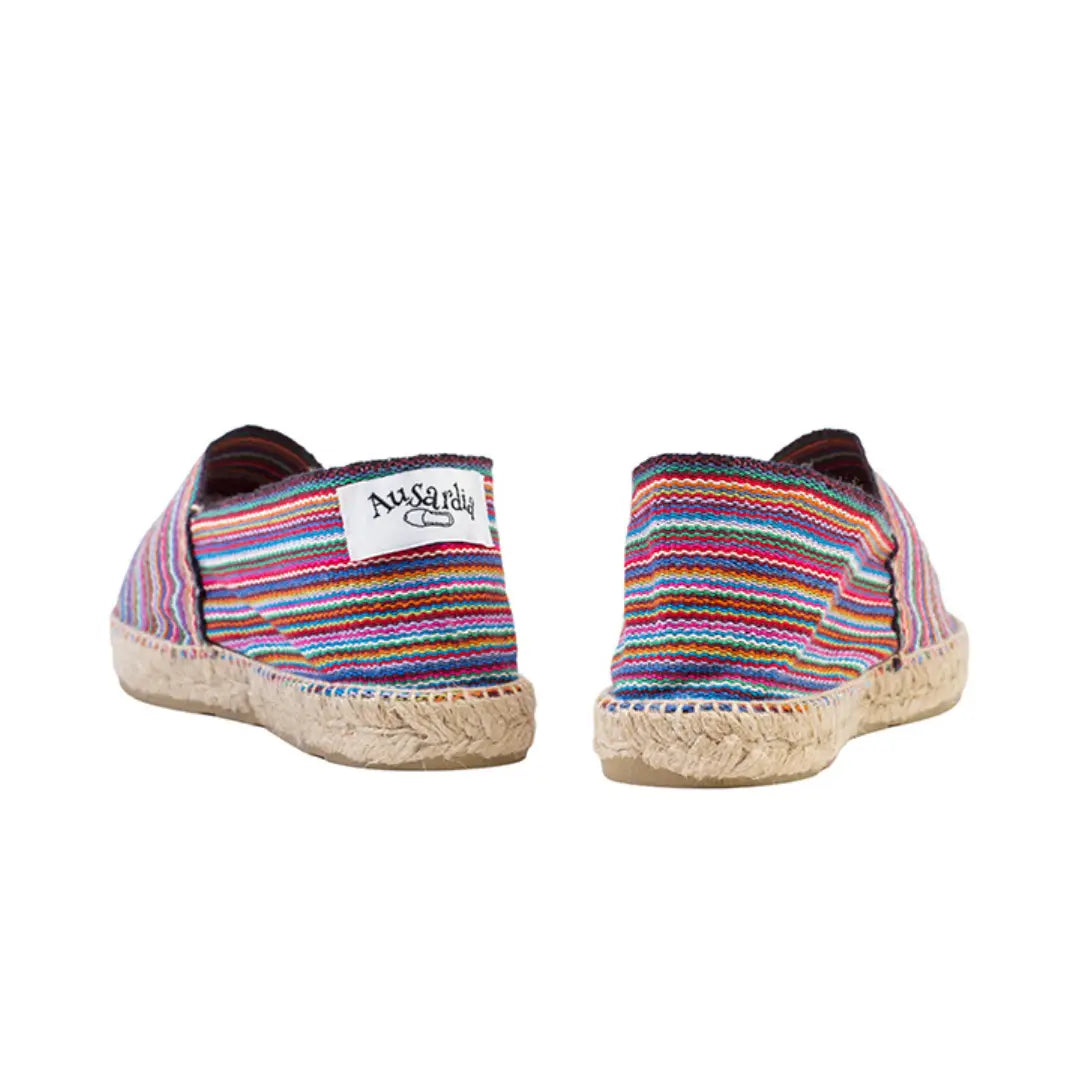 Alpargatas Génova Rayas Malva - Alpargatas