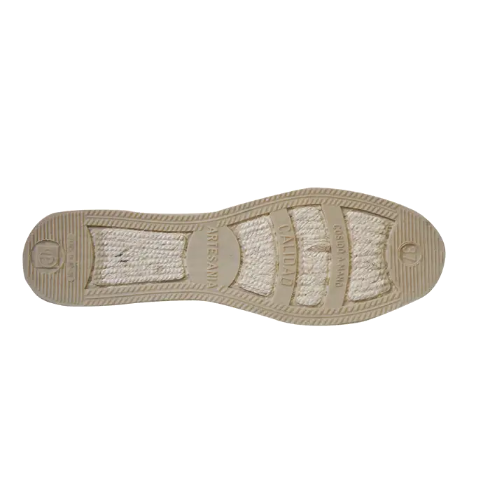 Alpargatas Mykonos Rayas Azul Rojo - Alpargatas