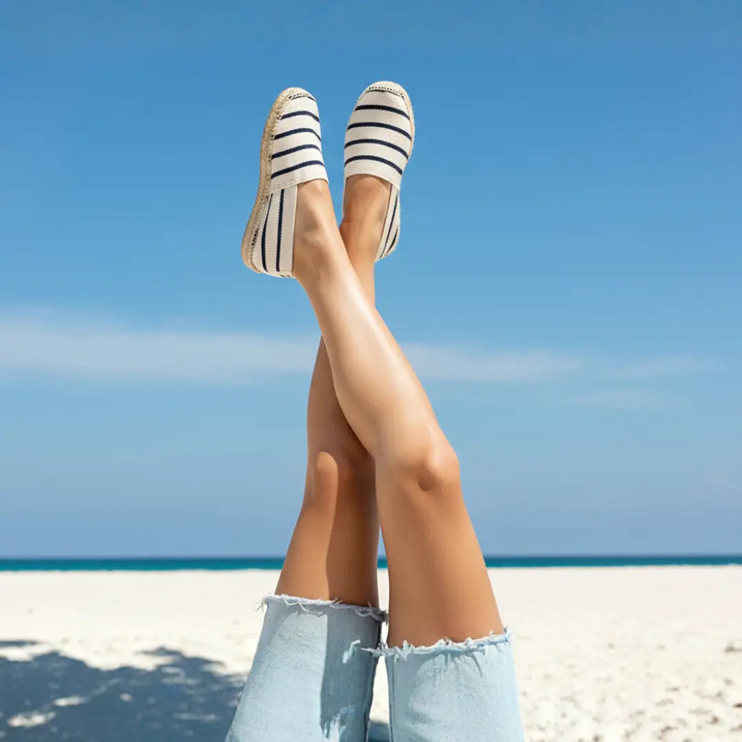 Alpargatas Niza Rayas Navy - Alpargatas