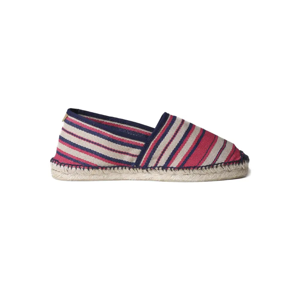 Alpargatas Santorini Rayas Multicolor - Espadrilles Artesanales Mujer España - Alpargatas