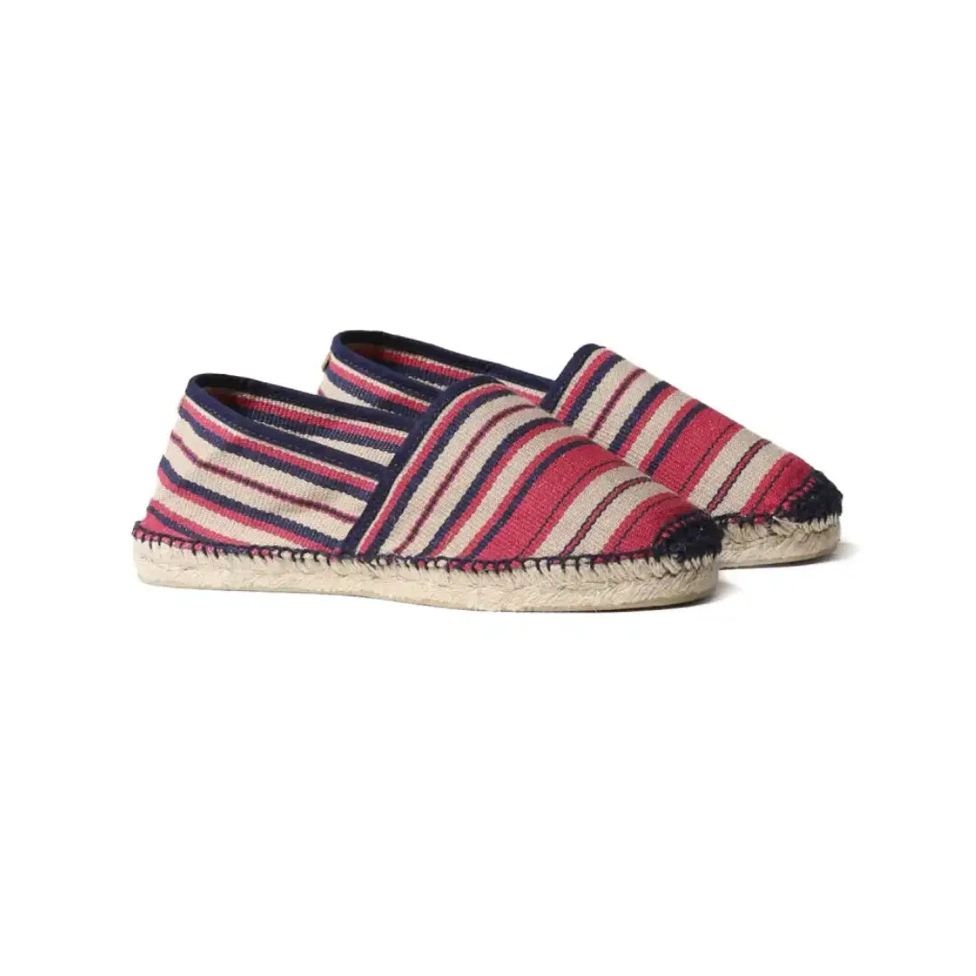 Alpargatas Santorini Rayas Multicolor - Espadrilles Artesanales Mujer España - Alpargatas