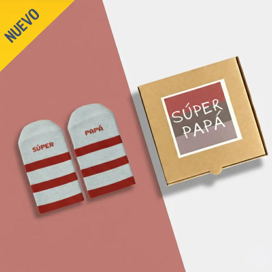 Calcetines Súper Papá - 41/46 - Calcetines