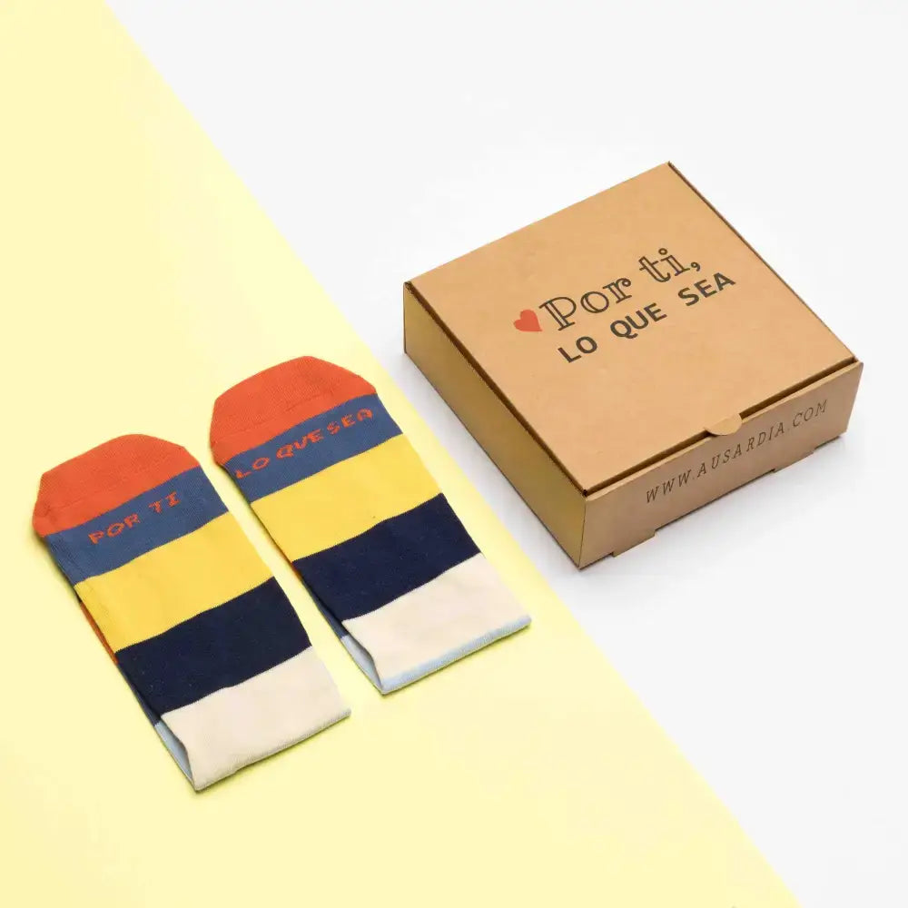 regalar calcetines con mensajes divertidos