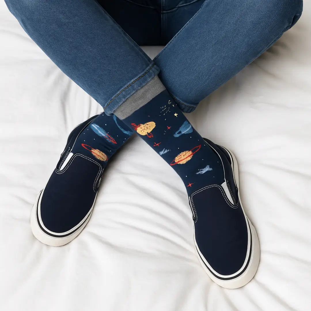 Calcetines Contigo Hasta El Infinito - Algodón premium fabricado en España