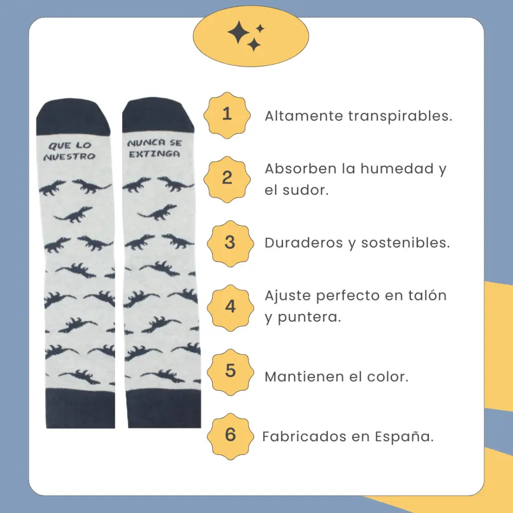 CALCETINES ’QUE LO NUESTRO NUNCA SE EXTINGA’ - Calcetines