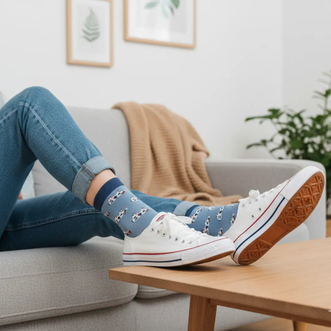 Detalle calcetines "Te quiero muuuuucho" – regalo divertido pareja Ausardia