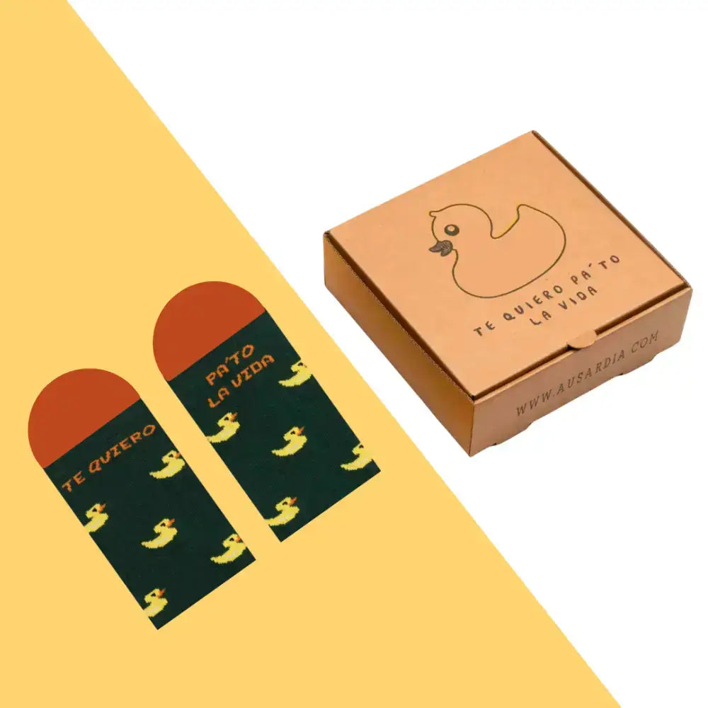 Calcetines Te Quiero Pa’to la Vida Verde - Calcetines y Medias