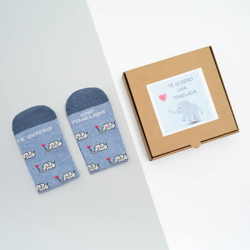 Calcetines Te Quiero Una Tonelada - Calcetines y Medias