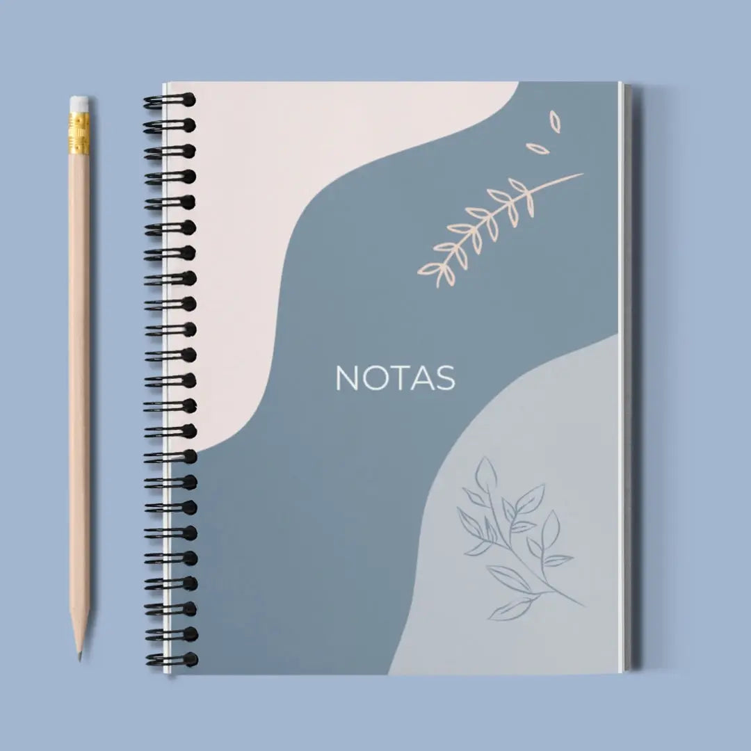 Cuaderno A5 abstracto con espiral - Libreta para bullet journal | Ausardia
