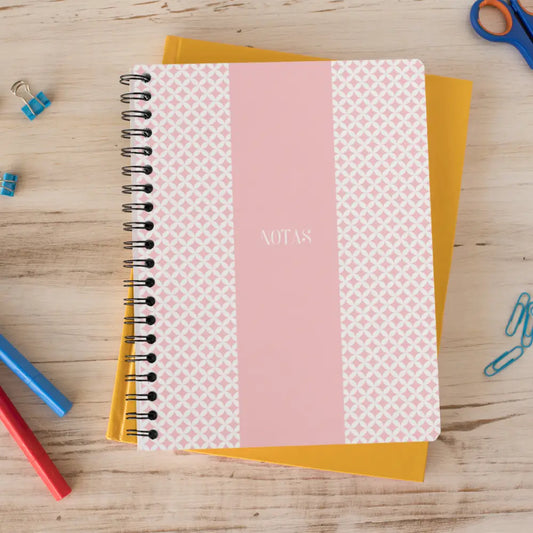 LIBRETA ’ROMBOS ROSA’ - Libretas y blocs de notas