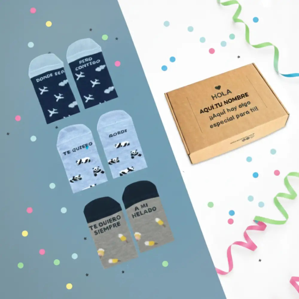 Pack 3 Calcetines Juntxs - Calcetines y Medias