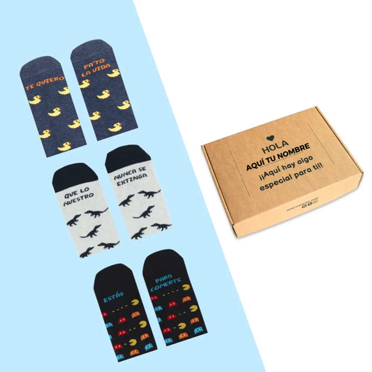 Pack calcetines divertidos