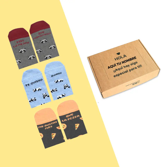 Regalar calcetines divertidos