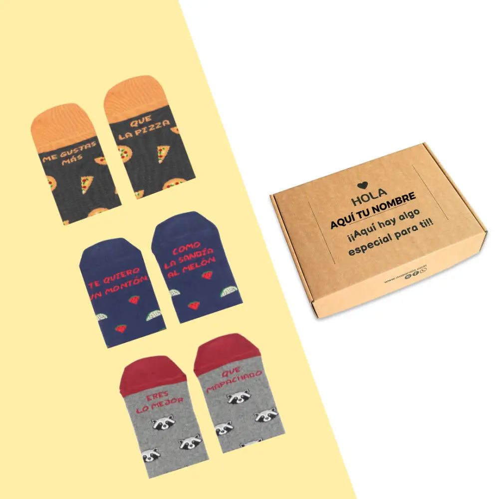 PACK CALCETINES INSEPARABLES