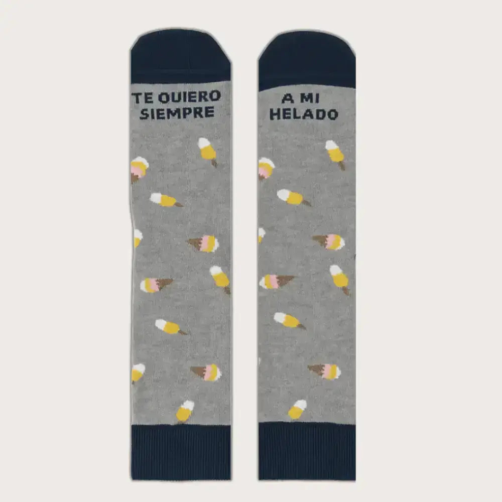 CALCETINES ’TE QUIERO A MI HELADO’ - Calcetines