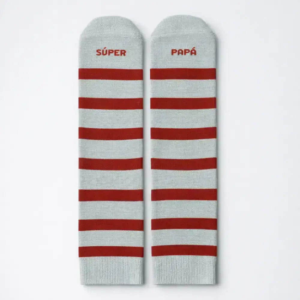 Calcetines originales con mensaje para papá