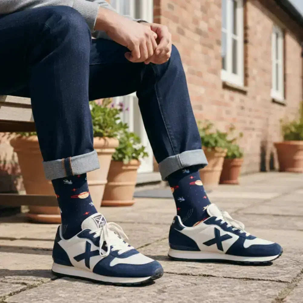 Calcetines Papá Te Quiero Hasta el Infinito - algodón OEKO-TEX con mensaje original para regalo Día del Padre