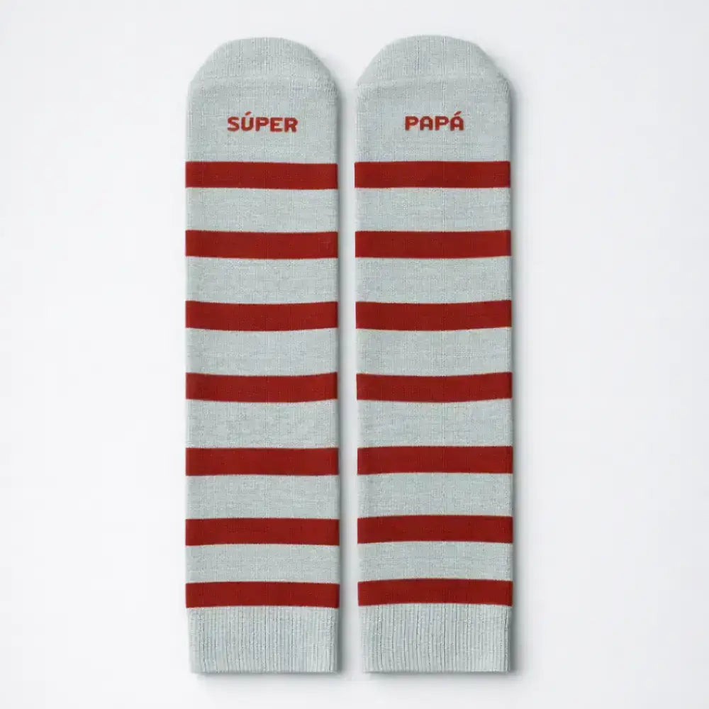 Calcetines originales con mensaje para papá