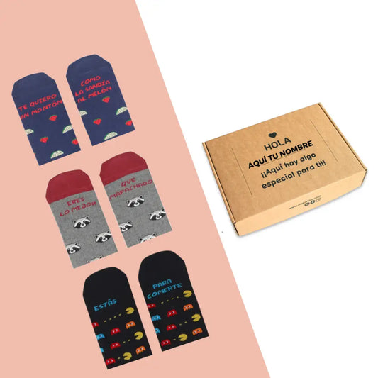 Regalar calcetines divertidos