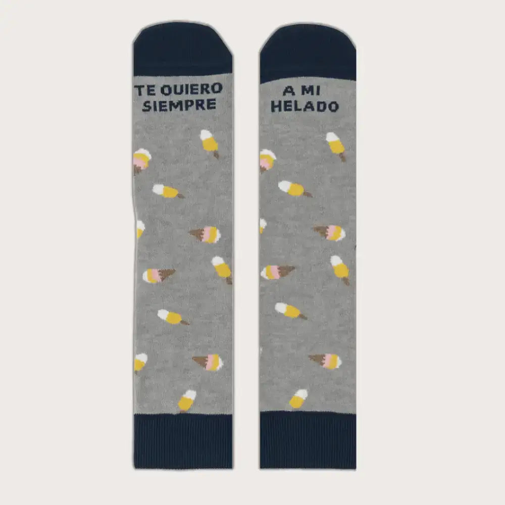 Calcetines con mensaje divertido
