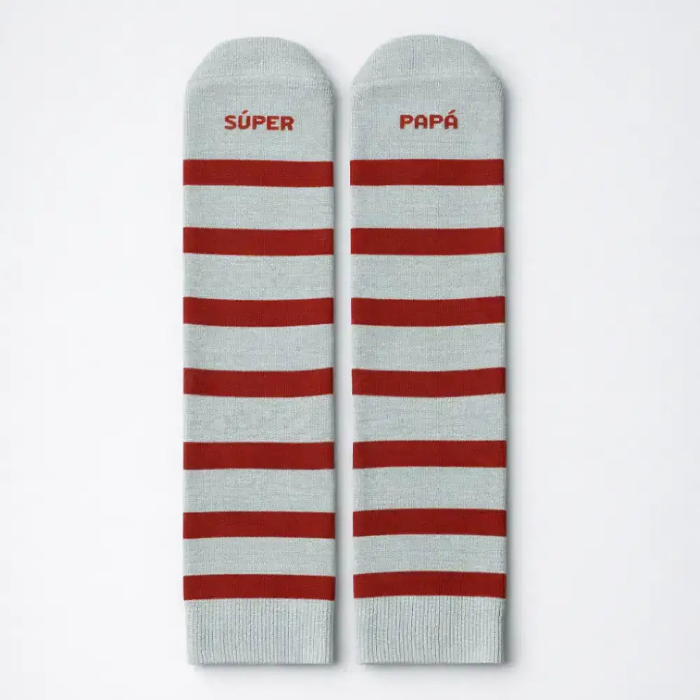 Calcetines originales con mensaje para papá